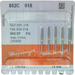 Diamanten 852, gyémántcsiszoló, sárga, ISO 018, FG, 5 darab