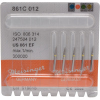 Diamanten 861 Packung 5 Diamanten gelb ISO 012, FG