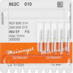 Diamanten 862 Packung 5 Diamanten gelb ISO 010, FG