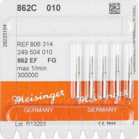 Diamanten 862 Packung 5 Diamanten gelb ISO 010, FG