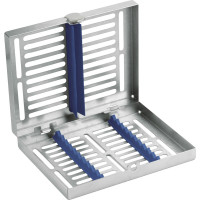 Instrumenten Kassette MIDI - Stück blau, 182 x 144 x 34 mm, für 10 Instrumente