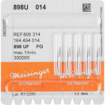 Diamanten 898, gyémántcsiszoló, fehér, ISO 014, FG, 5 darab Diamanten 898, gyémántcsiszoló, fehér, ISO 014, FG, 5 darab