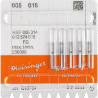 Diamanten 805, gyémántcsiszoló, kék, ISO 018, FG, 5 darab