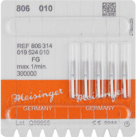 Diamanten 806, gyémántcsiszoló, kék, ISO 010, FG, 5 darab