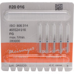 Diamanten 820, gyémántcsiszoló, kék, ISO 016, FG, 5 darab