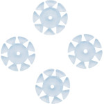 SMD Memo - Packung 100 Stück transparent, 0,9 mm