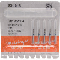 Diamanten 831, gyémántcsiszoló, kék, ISO 016, FG, 5 darab