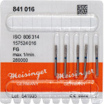 Diamanten 841, gyémántcsiszoló, kék, ISO 016, FG, 5 darab