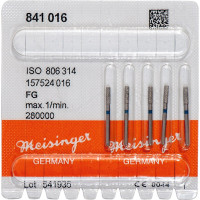 Diamanten 841, gyémántcsiszoló, kék, ISO 016, FG, 5 darab
