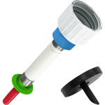 Flaschenadapter - Stück L6-DG mit keimar. Flaschenbel.