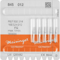 Diamanten 845, gyémántcsiszoló, kék, ISO 012, FG, 5 darab