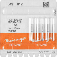 Diamanten 849, gyémántcsiszoló, kék, ISO 012, FG, 5 darab