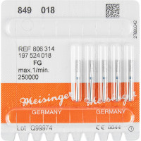 Diamanten 849, gyémántcsiszoló, kék, ISO 018, FG, 5 darab