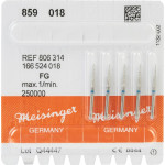 Diamanten 859, gyémántcsiszoló, kék, ISO 018, FG, 5 darab