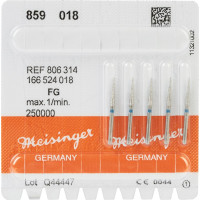 Diamanten 859, gyémántcsiszoló, kék, ISO 018, FG, 5 darab