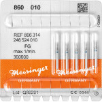 Diamanten 860, gyémántcsiszoló, kék, ISO 010, FG, 5 darab