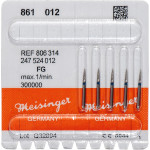 Diamanten 861, gyémántcsiszoló, kék, ISO 012, FG, 5 darab