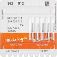 Diamanten 862, gyémántcsiszoló, kék, ISO 012, FG, 5 darab