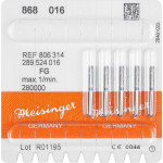 Diamanten 868, gyémántcsiszoló, kék, ISO 016, FG, 5 darab