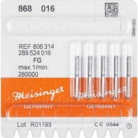 Diamanten 868, gyémántcsiszoló, kék, ISO 016, FG, 5 darab