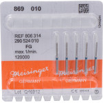 Diamanten 869, gyémántcsiszoló, kék, ISO 010, FG, 5 darab Diamanten 869, gyémántcsiszoló, kék, ISO 010, FG, 5 darab