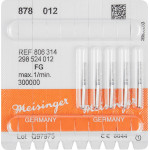 Diamanten 878, gyémántcsiszoló, kék, ISO 012, FG, 5 darab
