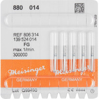 Diamanten 880, gyémántcsiszoló, kék, ISO 014, FG, 5 darab