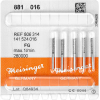 Diamanten 881, gyémántcsiszoló, kék, ISO 016, FG, 5 darab