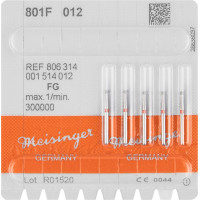 Diamanten 801 Packung 5 darab, piros, ISO 012, FG