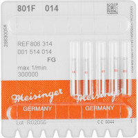 Diamanten 801 Packung 5 darab, piros, ISO 014, FG