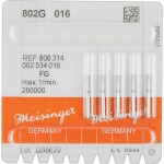 Diamanten 802, gyémántcsiszoló, zöld, ISO 016, FG, 5 darab