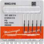 Diamanten 805, gyémántcsiszoló, zöld, ISO 016, FG, 5 darab