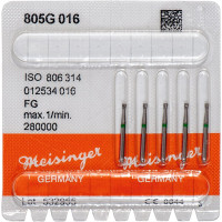 Diamanten 805, gyémántcsiszoló, zöld, ISO 016, FG, 5 darab