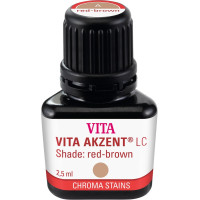 VITA AKZENT® LC - Flasche 2,5 ml Malfarben chroma stains rotbraun - B5150A25 VITA AKZENT® LC - Flasche 2,5 ml Malfarben chroma stains rotbraun - B5150A25