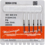 Diamanten 805, gyémántcsiszoló, fekete, ISO 016, FG, 5 darab