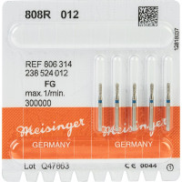 Diamant 808R, gyémántcsiszoló, kék, ISO 012, FG, 5 darab