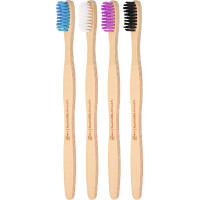 Humble Flache Zahnbürsten - Packung 20 Stück medium, mix - AMK006