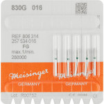 Diamanten 830, gyémántcsiszoló, zöld, ISO 016, FG, 5 darab