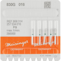 Diamanten 830, gyémántcsiszoló, zöld, ISO 016, FG, 5 darab