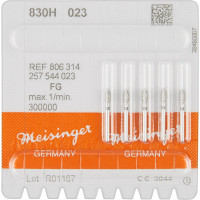 Diamanten 830, gyémántcsiszoló, fekete, ISO 023, FG, 5 darab