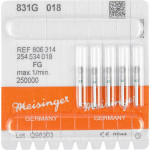 Diamanten 831, gyémántcsiszoló, zöld, ISO 018, FG, 5 darab
