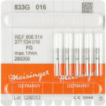 Diamanten 833, gyémántcsiszoló, zöld, ISO 016, FG, 5 darab