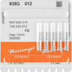 Diamanten 838, gyémántcsiszoló, zöld, ISO 012, FG, 5 darab
