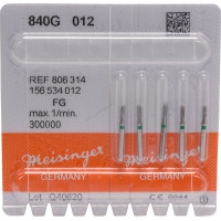 Diamanten 840, gyémántcsiszoló, zöld, ISO 012, FG, 5 darab
