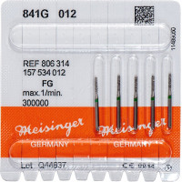 Diamanten 841, gyémántcsiszoló, zöld, ISO 012, FG, 5 darab