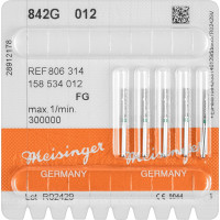 Diamanten 842 Packung 5 Diamanten grün ISO 012, FG