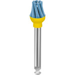 EVE DIAPOL OCCLUFLEX - Packung 10 Stück blau grob, RA, Figur Occluflex, 5,5 x 8,8 mm - 7075X010 EVE DIAPOL OCCLUFLEX - Packung 10 Stück blau grob, RA, Figur Occluflex, 5,5 x 8,8 mm - 7075X010