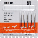 Diamanten 848R, gyémántcsiszoló, kék, ISO 016, FG, 5 darab