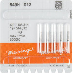 Diamanten 849, gyémántcsiszoló, fekete, ISO 012, FG, 5 darab