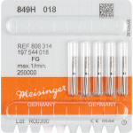 Diamanten 849 Packung 5 Diamanten piros, ISO 016, FG